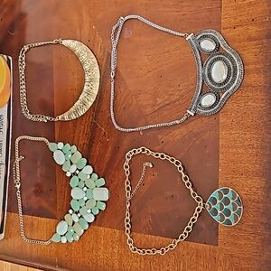 Various necklaces
